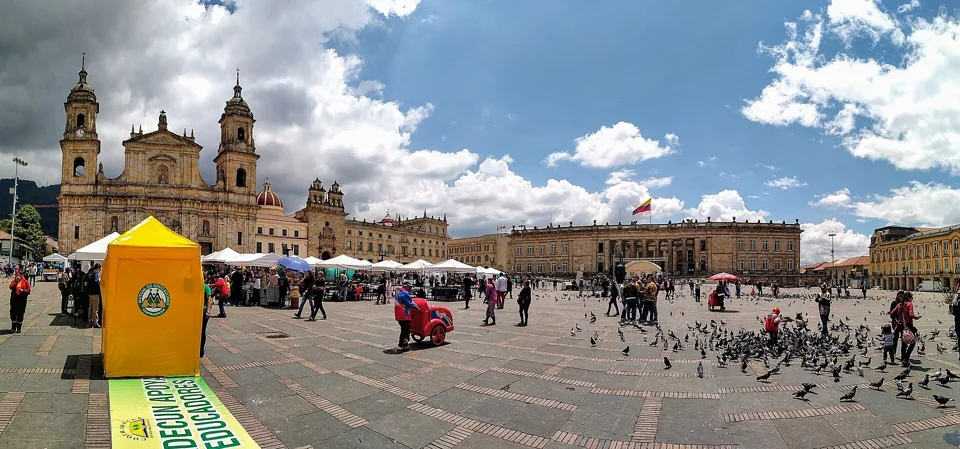 Plaza de Bolívar, Bogotá (2018).