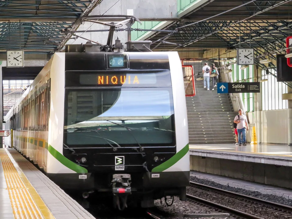 Medellín Metro in the Aburrá Valley.