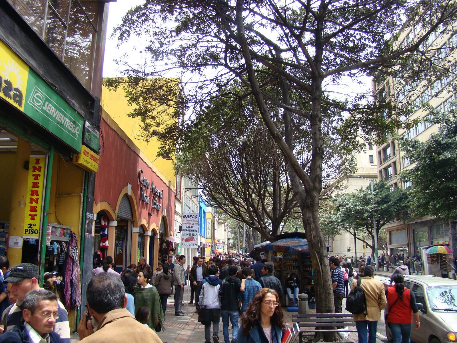 Carrera Séptima, Bogotá today